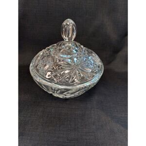 Vintage Candy Dish or Trinket Dish, Approximately 5" Wide x 5" Tall